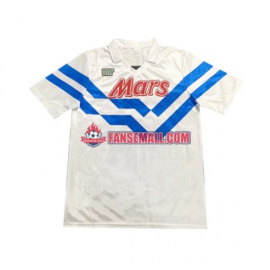 Matchtröjor SSC Napoli Retro 1989 1990 Kortärmad till Herr (2:a ställ)