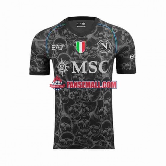 Matchtröjor SSC Napoli Halloween 2023-2024 Kortärmad till Herr (1:a ställ)