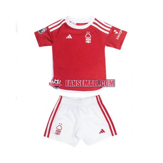 Matchtröjor Nottingham Forest 2023-2024 Kortärmad till Barn (1:a ställ)