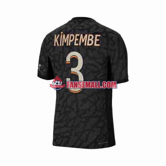 Matchtröjor Paris Saint-Germain Kimpembe 3 2023-2024 Kortärmad till Herr (3:e ställ)