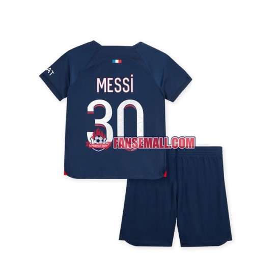 Matchtröjor Paris Saint-Germain Lionel Messi 30 2023-2024 Kortärmad till Barn (1:a ställ)