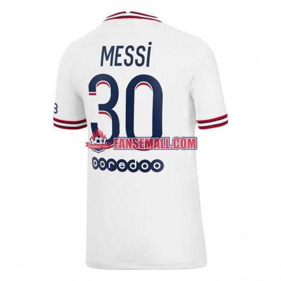 Matchtröjor Paris Saint-Germain Lionel Messi 30 2021-2022 Kortärmad till Herr (4:e ställ)