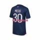 Matchtröjor Paris Saint-Germain Lionel Messi 30 2023-2024 Kortärmad till Herr (1:a ställ)