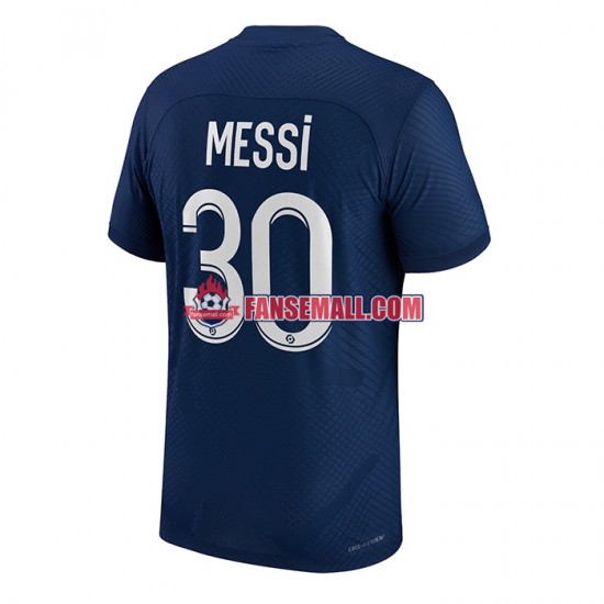 Matchtröjor Paris Saint-Germain Messi 30 2022-2023 Kortärmad till Herr (1:a ställ)