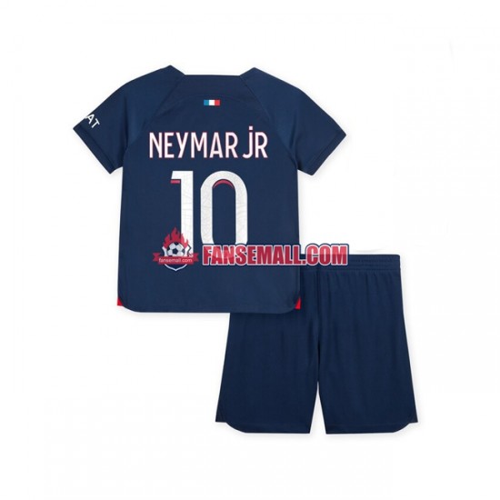 Matchtröjor Paris Saint-Germain Neymar Jr 10 2023-2024 Kortärmad till Barn (1:a ställ)