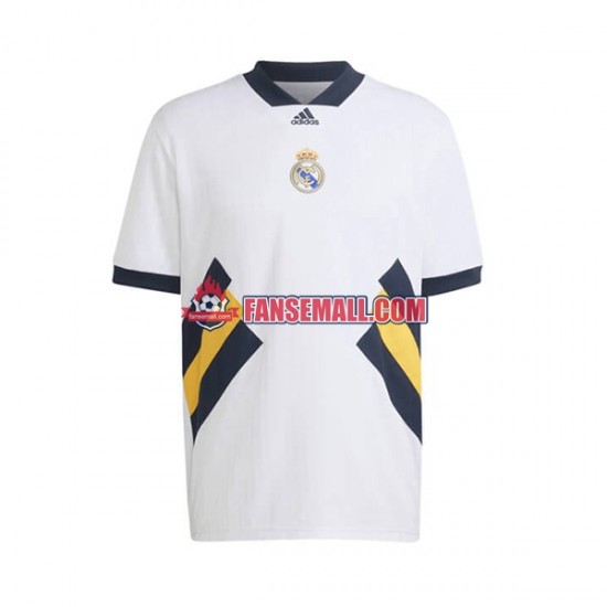 Matchtröjor Real Madrid Icon Retro 2022-2023 Kortärmad till Herr (1:a ställ)