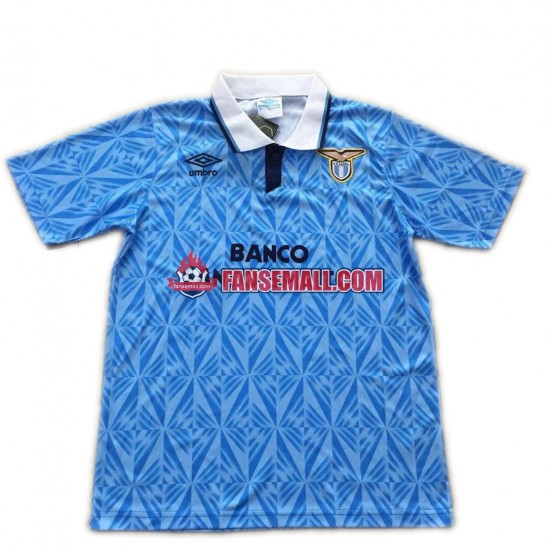 Matchtröjor SS Lazio Retro 1991 Kortärmad till Herr (1:a ställ)