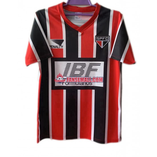 Matchtröjor São Paulo Retro 1991 Kortärmad till Herr (2:a ställ)