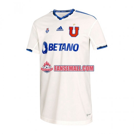 Matchtröjor Universidad de Chile 2022 Kortärmad till Herr (2:a ställ)