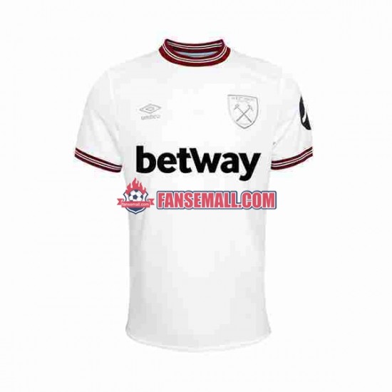 Matchtröjor West Ham United 2023-2024 Kortärmad till Herr (2:a ställ)