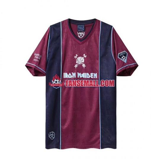 Matchtröjor West Ham United Retro Iron Maiden 2011 Kortärmad till Herr (2:a ställ)