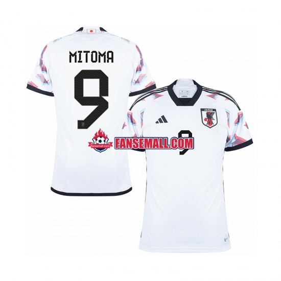 Matchtröjor Japan MITOMA 9 World Cup 2022 Kortärmad till Herr (2:a ställ)