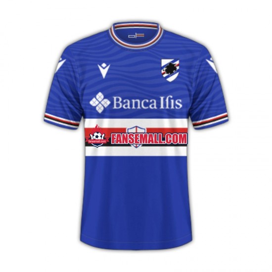 Matchtröjor Sampdoria 2023-2024 Kortärmad till Herr (1:a ställ)