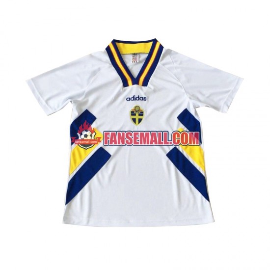 Matchtröjor Sverige Retro 1994 Kortärmad till Herr (2:a ställ)