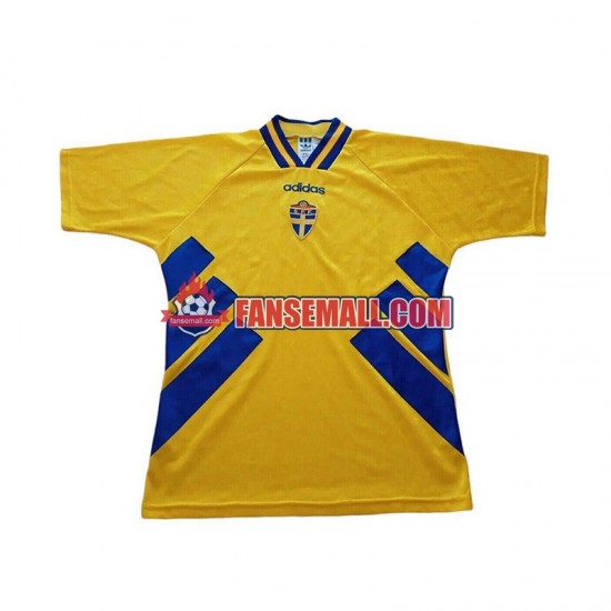 Matchtröjor Sverige Retro 1994 Kortärmad till Herr (1:a ställ)